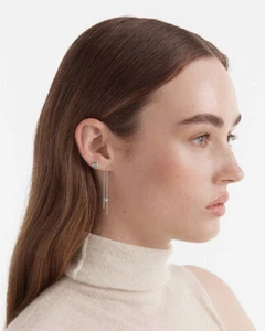 Conjunto de pendientes Mimco Mystique dúo pendientes, plata, joyas, nuevos con etiquetas - Imagen 1 de 5