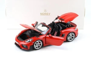 NOREV 1:18 - 187271 - Porsche 718 Spyder RS 2023 Indish red - Foto 1 di 5