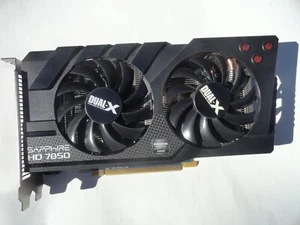 Sapphire AMD Radeon HD7850 2GB Video Card Dual-X 299-1E221-000SA DVI DP HDMI - Picture 1 of 9