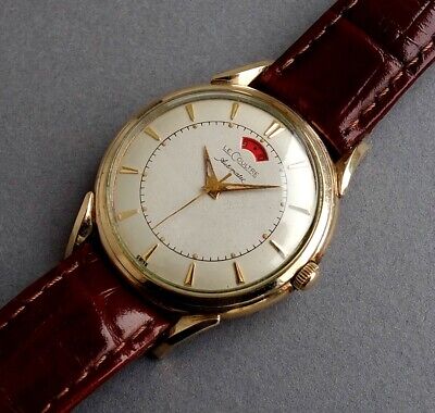 JAEGER LECOULTRE POWERMATIC 10K Gold Filled Vintage Automatic Watch 1956