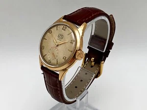 Ruhla UMF Antimagnetic AU 20 Mikron Vintage Mechanical Wristwatch Serviced Watch - Picture 1 of 12