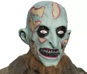 Horror Green Zombie Adult Mask - Picture 1 of 1