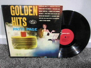 PATTI PAGE Golden Hits 12" Vinyl Record Album LP Original - Picture 1 of 1