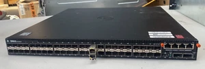 Dell N4064F / PowerConnect 8164F Switch | 48x 10 SFP+ | 2x 40GB QSFP+ | Dual AC - Picture 1 of 6