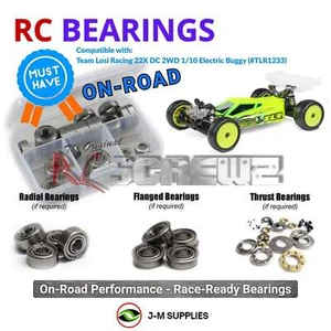 RCScrewZ Metal Shielded Bearings los149b for Losi 22X DC 2WD 1/10 TLR1233 | SET - Picture 1 of 15