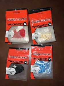 52 Packs Trigger X - Micro Ice Fishing Plastic Wholesale Lot - Picture 1 of 1