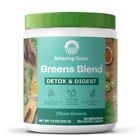 Amazing Grass Greens Blend Superfood Detox Digest 7.4 oz Cleanse Probiotic 02/24