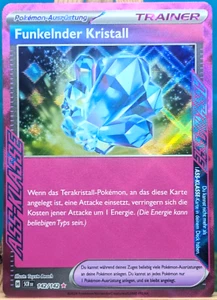 POKEMON - Corona estelar - Cristal brillante - 142/142 - alemán - Imagen 1 de 1