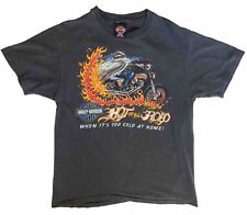 Vintage Harley Davidson Hot On The Road Four Corners Colorado T-Shirt L 90’s 3D