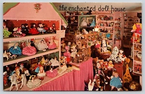 Postal The Enchanted Doll House Manchester Center Vermont - Imagen 1 de 2