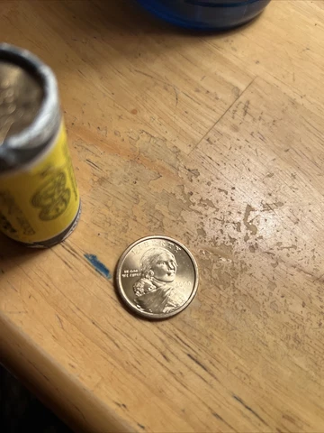 2000 P Cheerios Sacagawea Doll UC Came From Cereal Box Clearly 13 Feathers AU Cover