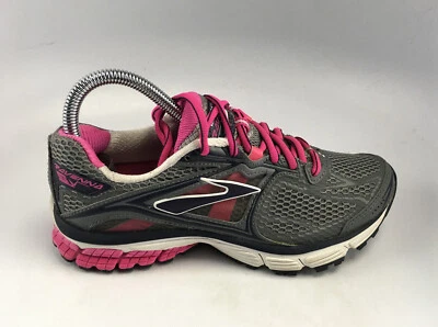 Brooks Ravenna 5 Gray Pink White Road Running Shoes 1201491B672 Women's Sz 6 B - Image 1 of 4