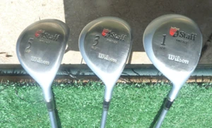 Ladies RH Wilson Staff Midsize Wood Set 1, 3, 5 Firestick 4.5 Graphite - Picture 1 of 13