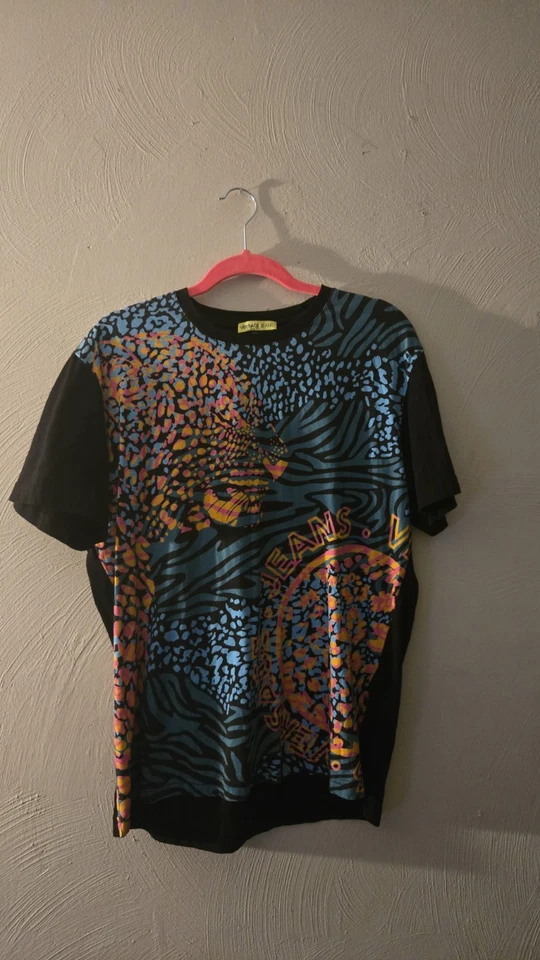 Rare Versace Jeans Couture Animal Print T-shirt - Image 1 of 4