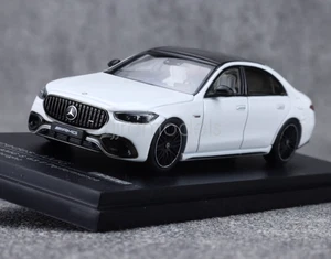 AR 1:64 White Benz AMG S63 E Performance Sports Diecast Display Toy Model - Picture 1 of 10