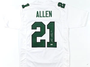 Eric Allen Autographed White Pro Style Jersey - Beckett W Hologram *Silver - Picture 1 of 3
