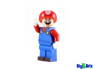 MARIO NINTENDO Custom Printed LEGO® Minifigure Game - Picture 1 of 3