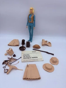 MARX Jane West Movable Cowgirl Action Figure in Original Box Western Doll - Picture 1 of 10