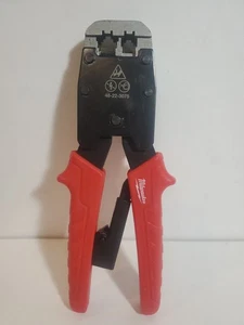 Crimpadora modular de trinquete Milwaukee 48-22-3075 RJ11 y RJ45 1 - Imagen 1 de 4