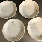 Syracuse China Sauce Bowls Set 4 Opco Made Usa Blue Floral Vines Replacement