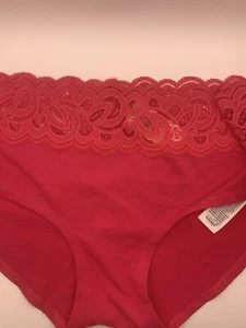 Aerie Lingerie Ladies Knickers Pink Lace Top Smalls Approx 6-8 Freepost - Picture 1 of 8