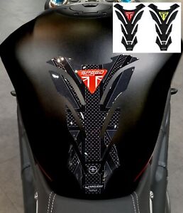 Tankpad Gel 3D für Motorrad Kompatibel Triumph Speed Triple 1200 Union Jack