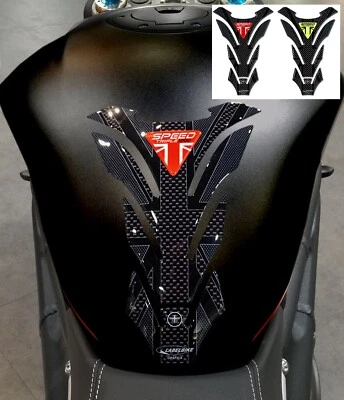 Tankpad Gel 3D for Motorcycle Compatible Triumph Speed Triple 1200 Union Jack - Image 1 of 4