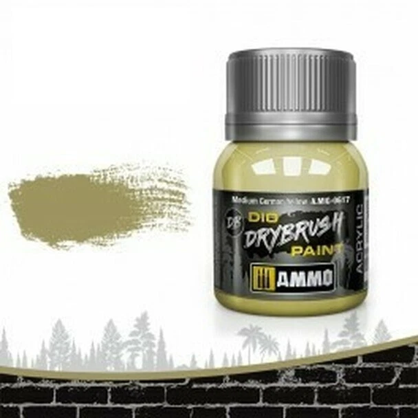 AMMO BY MIG JIMENEZ AMMO by MIG DIO Paints - DRYBRUSH Medium German Yellow