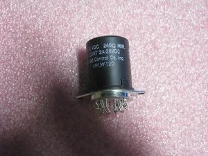 ALLIED CONTROL RELAY # MHJW-12D NSN: 5945-00-583-8182 MHJW-12D-26.5VDC - Picture 1 of 3