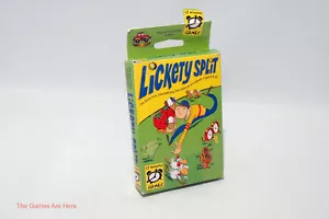 Lickety Split Card Game - Gamewright 2002 w New Cards - Picture 1 of 7