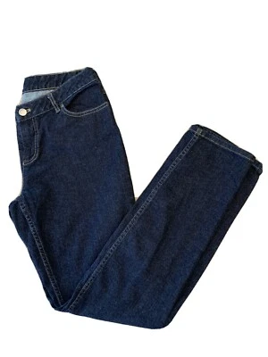 J. Jill Skinny Stretch Blue Jean Sz 8 Dark Wash Mid Rise Waist 32” Inseam 30” - Image 1 of 4