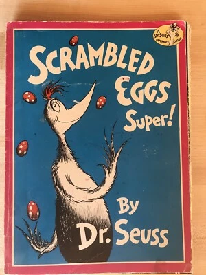 Scrambled Eggs Super! Dr. Seuss 1953 Paperback Classic - Image 1 of 4