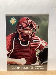 Tarjeta de béisbol Fleer Ultra 1991: Darren Fletcher, Philadelphia Phillies/tarjeta #377 - Imagen 1 de 2