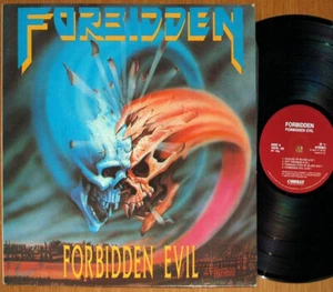 FORBIDDEN - Forbidden Evil [ 1990 Korea First Vinyl ] EX Insert No Barcode - Imagen 1 de 3