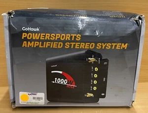 GoHawk TJ4-Q 1000W Bluetooth Motorcycle Stereo Speaker 4 Channel Amplifier Syste - Picture 1 of 24