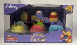 NEU Fisher Price Disney Friendship Mitziehen Pop Up Action Puuh Tigger Eeyore - Bild 1 von 2