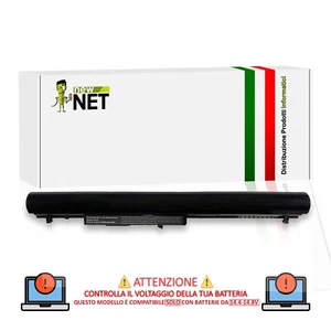 Batteria HSTNN-PB5Y 740715-001 OA04 per Hp Compaq 340 [2600mAh 14,4/14,8V Black] - Afbeelding 1 van 6