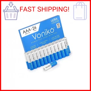 Voniko - Premium Grade AAA Batteries - 24 Pack - Alkaline Triple A Battery - Ult - Picture 1 of 2