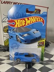 Hot Wheels '94 Bugatti EB110 SS Custom Y5 ruedas azul - Imagen 1 de 2