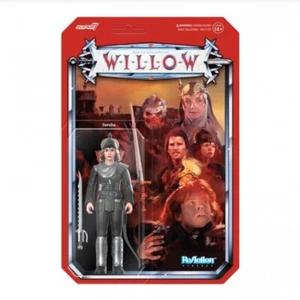 Super7 Willow Sorsha ReAction Figure Retro MOC Carded Disney - Picture 1 of 6