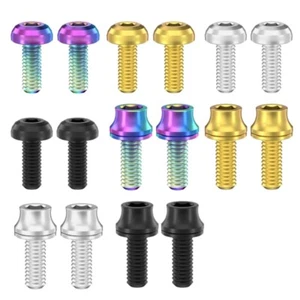 2Pcs Hexagon Socket Head Bolts Screws for Bike Bicycles Water Bottle Brackets - Picture 1 of 16