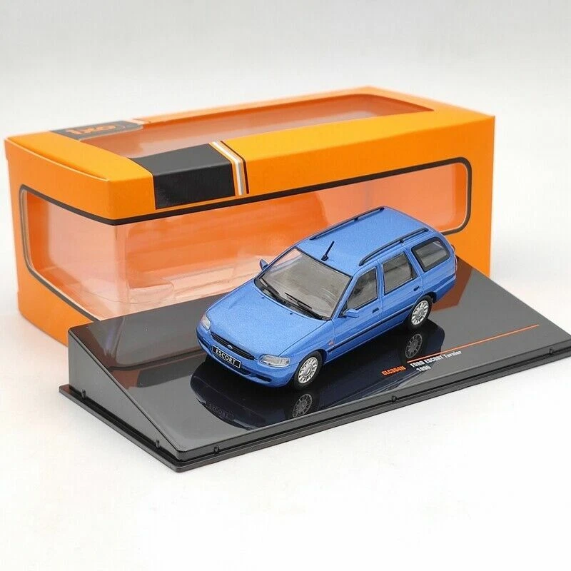 FORD ESCORT MKVII TURNIER CLX 16V 1996 BLUE IXO CLC364N 1/43 BREAK SW METAL LHD - Photo 1/4