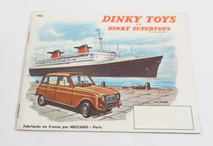 Dinky Toys Katalog Frankreich 1962 24 Seiten 15 x 12 cm mit Tarifeinlage 09/1962 - Bild 1 von 7