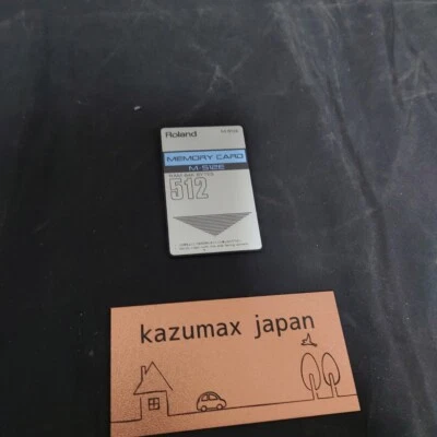 Ended Roland M-512E Memory Card Ram 64k Bytes RAM Tested item from Japan - Image 1 of 4