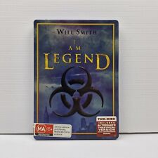 I Am Legend  2 Disc Steelbook Set DVD 2007 Region 4