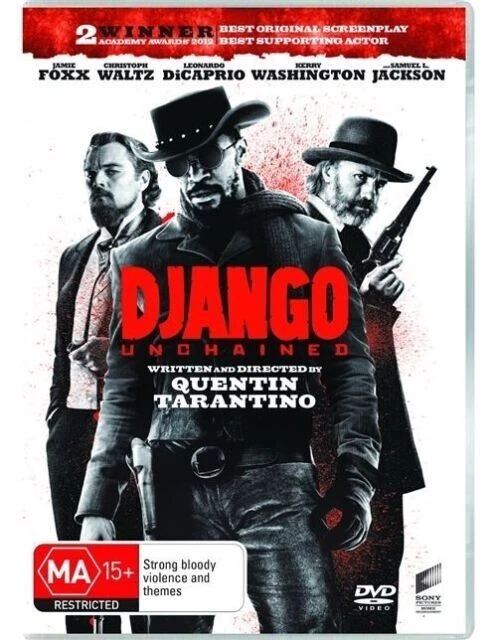 Django Unchained (DVD, 2012) Samuel L Jackson, Leonardo DiCaprio, Jamie Foxx - Image 1 of 1