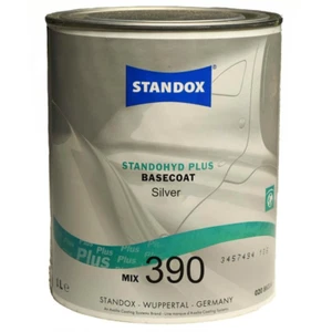 Standox Standohyd Plus 390 Silver Waterbased Tinter 1 Litre - Picture 1 of 1