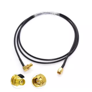 SMA Male to SMA Female DAB Radio Aerial Extension Lead 1 M for car DAB aerial - Picture 1 of 4