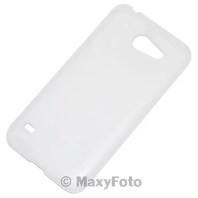 HUAWEI CUSTODIA ORIGINALE HARD SLIM CASE BACK REAR COVER ASCEND Y550 WHITE NEW - Immagine 1 di 4