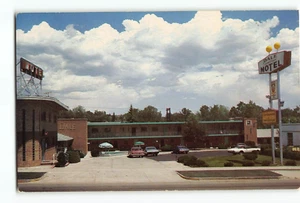 Vintage Postkarte von Downtown Dale Motel Colorado Springs Colorado - Bild 1 von 2